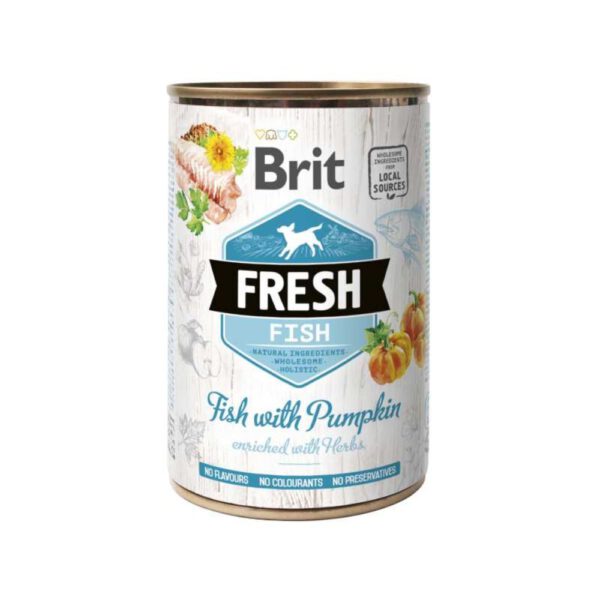 Brit Fresh Can – Vis met pompoen