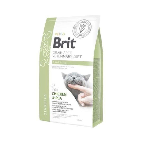 Brit Veterinary Diet Cat – Diabetes - Kip