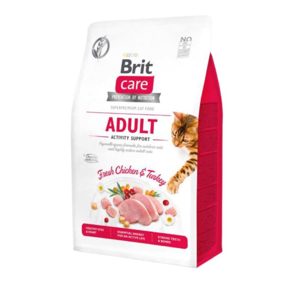 Brit Care Cat – Grain Free – Adult / Activity Support