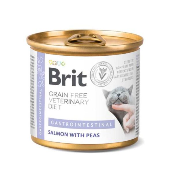 Brit Can Veterinary Diet Cat - Gastrointestinal - Zalm