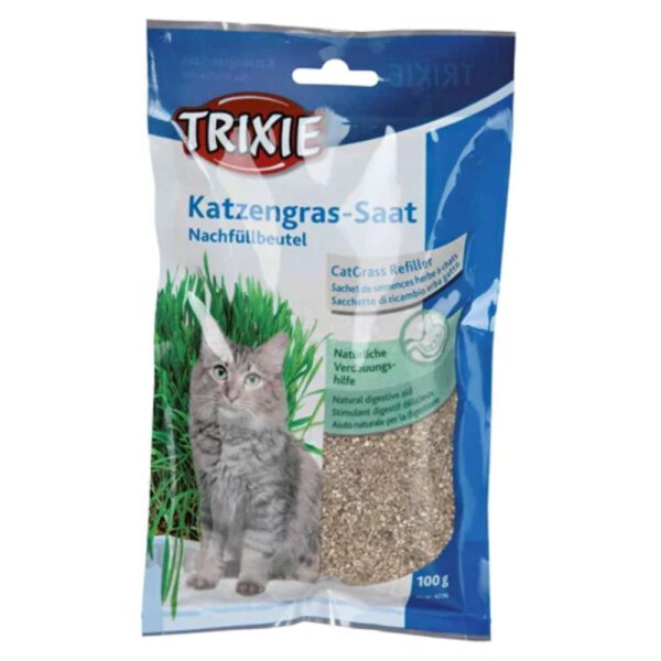 Trixie kattengras bak 100 gram